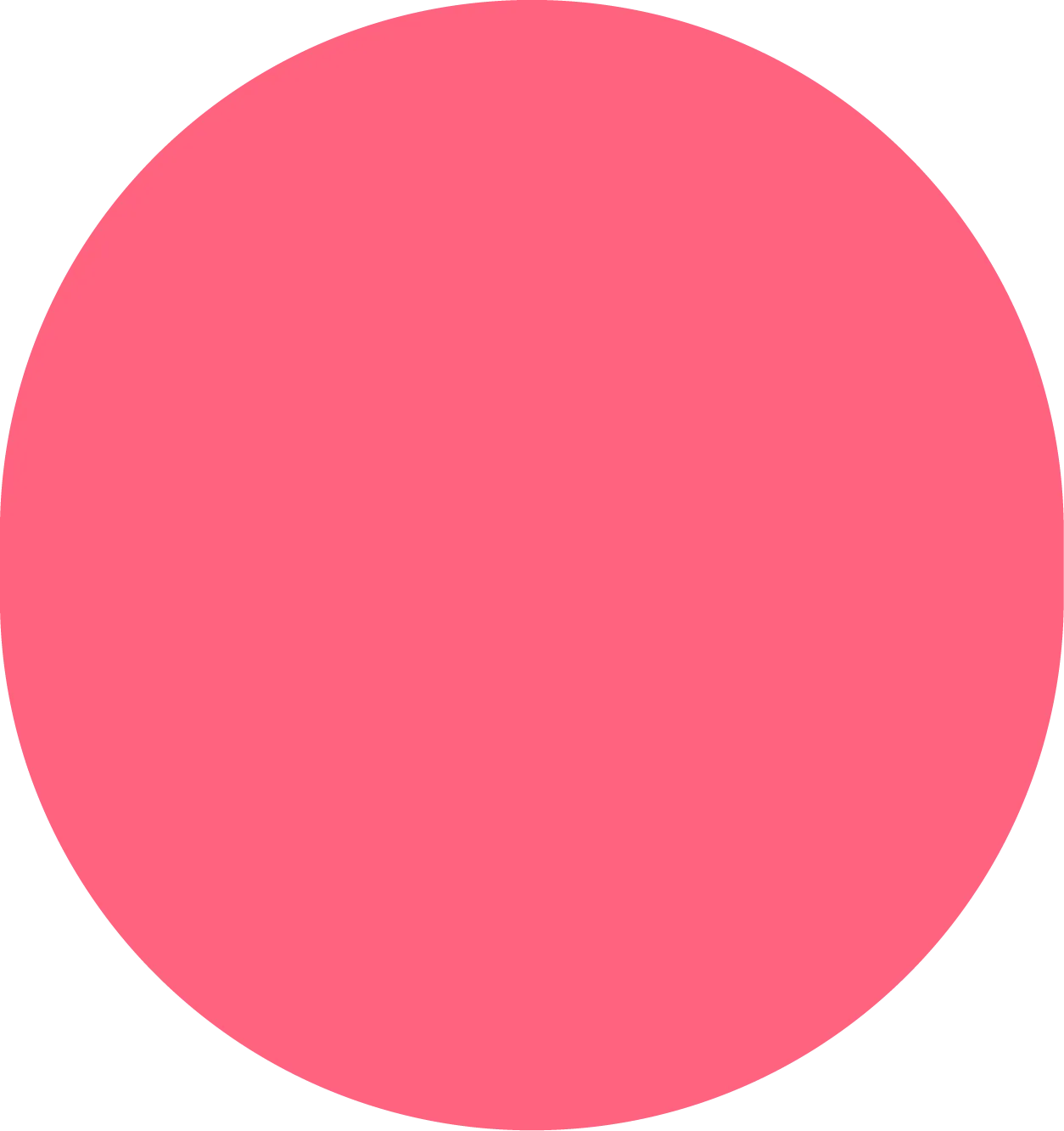 A pink circle.